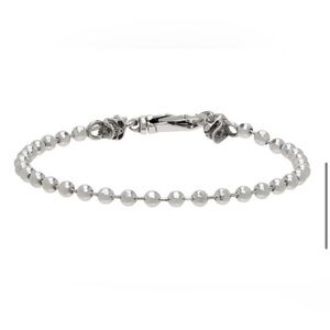EMANUELE BICOCCHI  Sterling silver 
Ball Chain Bracelet